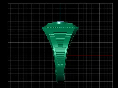 Print Ready STL 3DM  Gents Rings Diamond Men Ring  3D print model 12