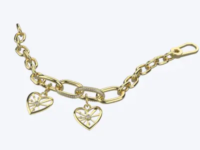 Pandora bracelet  3D print model