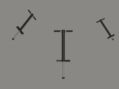 Pogo Stick 3D model