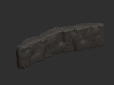 Cave Wall 3 - Base Free low-poly 3D model