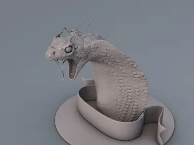 Snake 3D model