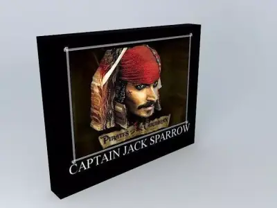 JACK SPARROW   3D Mask Free 3D model