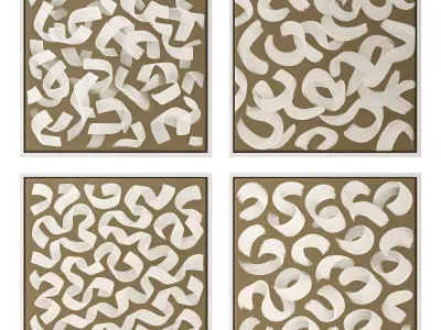 Wall Art Painting 005 3D model