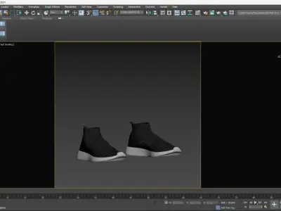 Shoes 6 Low-poly 3D model