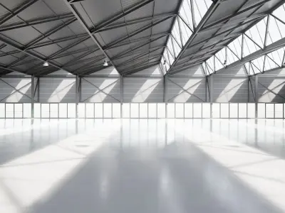 Exhibition Hall Interior 10 Low-poly 3D model