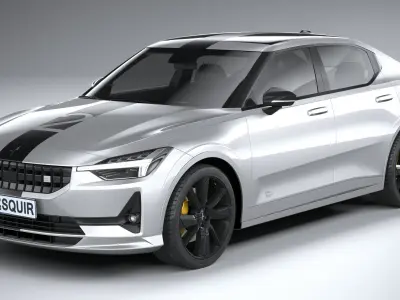 Polestar 2 BST 2023 3D model