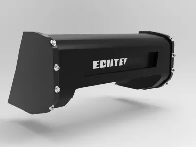 Ecotechne OnBumper for Toyota Land Cruiser 3D model