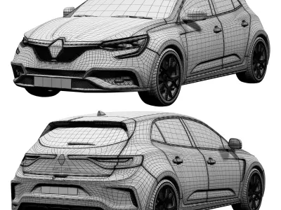 Renault Megane RS 3D model