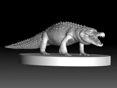 Crocodile 3D model