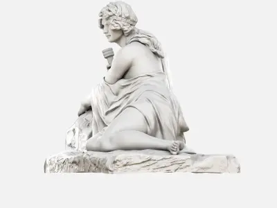 venus resting 3D print model