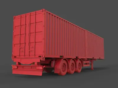 Trailer mod18 3D print model