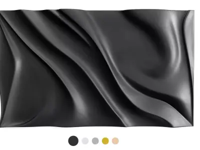 Wavy frame 3D model