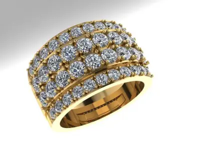 Man Ring 002 Tango 3D model