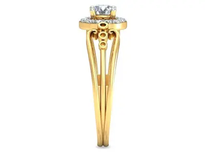 elegant luxury ring 3D print model buy