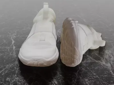 NIKE FLEX RUNNER 2 3D SHOES 3D model