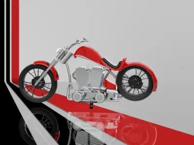 AMERICAN CHOPPER 3D model