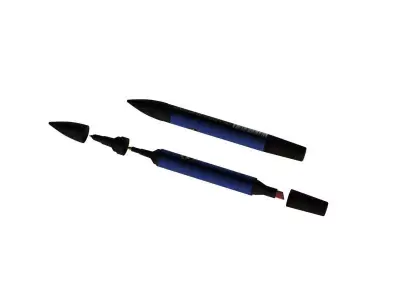 pantone two pens Free 3D model