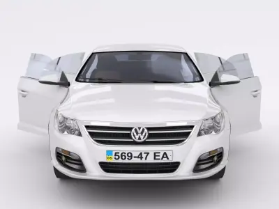 Volkswagen Passat CC 3D model