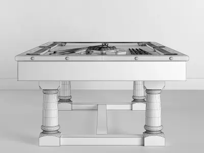 RH Brunswick exclusive tournament billiards table 3D model