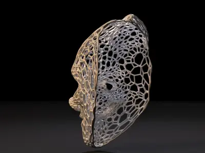 Scary Payday mask 3D print model