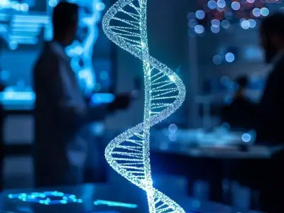 DNA Sci-fi Realistic Animation 3D model