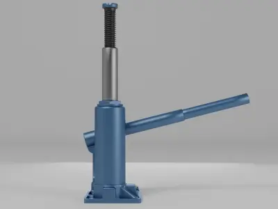 Hydraulic Bottle Jack 3D model