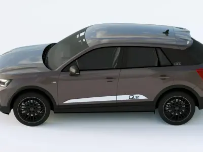 Audi Q2 S 2021 3D model