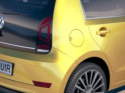 Volkswagen UP 5-door  2018 3D model