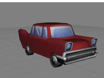 Lowpoly item Cartoon - S4 Low-poly 3D model