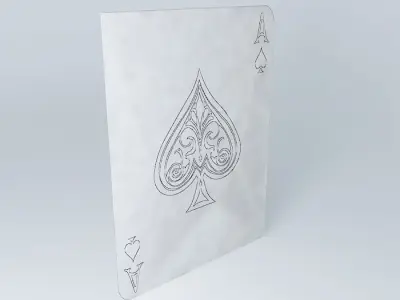 Ace of Spades Free 3D model