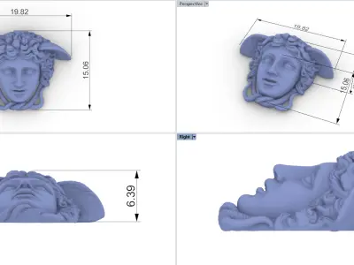 Gorgona 9038  3D print model