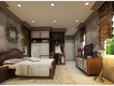 bedroom 13 3D model