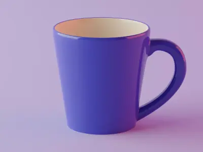 Simple mug  Free 3D model