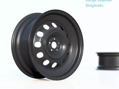 Steel Rim aka STEELIE 3D model