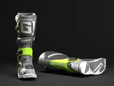 Gaerne Motocross Boots 3D print model