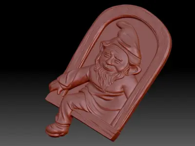 Gnome 3D print model