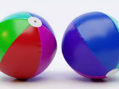 Beach Ball 3D model order