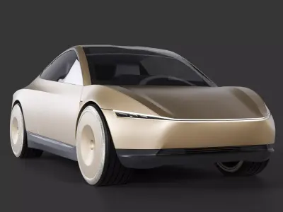 Tesla Robotaxi - Cybercab 3D model