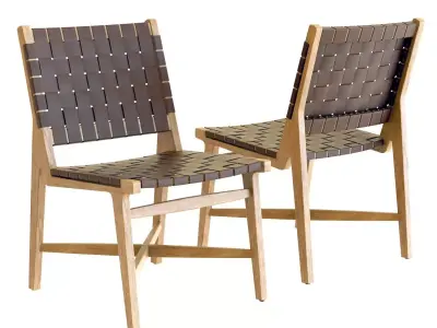 Crate and Barrel -  Taj Dining Chair 3D model