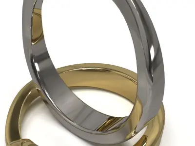 Solitaire ring 015ct 3D print model