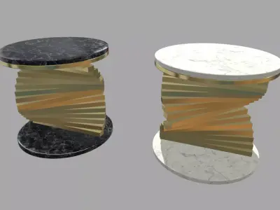 Modern Luxury Table 01 Low-poly 3D model