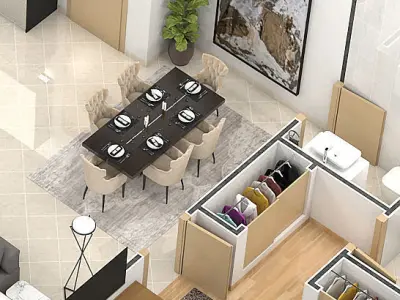 floorplan clooection 2 3D Model Collection