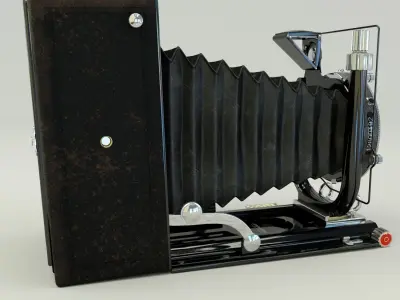 Voigtlander Bergheil Compur 3D model