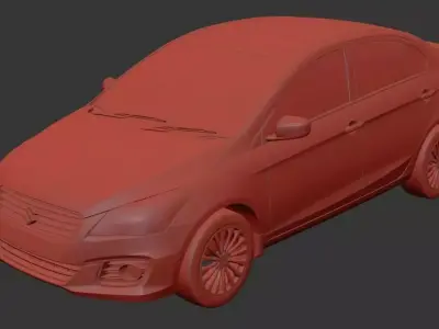 Maruti Suzuki Ciaz high poly 3d model 3D model