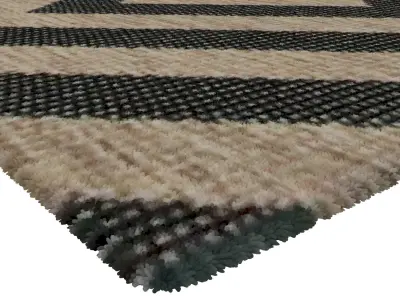 Rug Set 1315 3D model