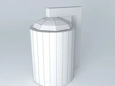 Konya Sugar Torque Silo Free 3D model