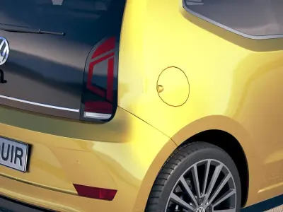 Volkswagen UP 3-door  2018 3D model