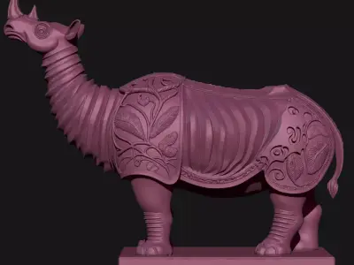 Dinosaur 3D print model