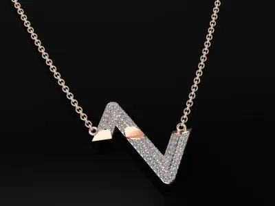 Louis Vuitton Pendant  3D print model