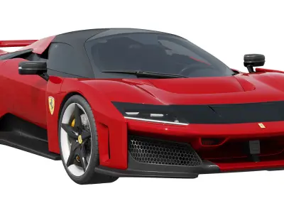 Ferrari F80 2025 3D model
